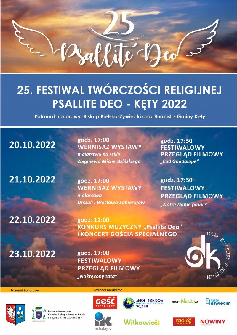 25. Festiwal Twórczości Religijnej "Psallite Deo" 2022